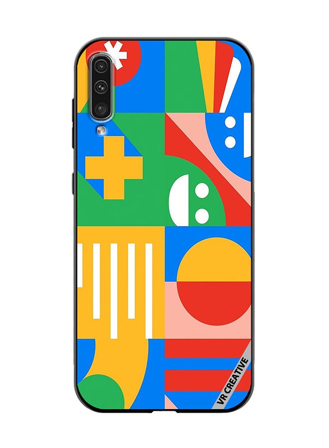 VR CREATIVE Protective Case Cover For Samsung Galaxy A50/A50s Design Multicolour - Image 1