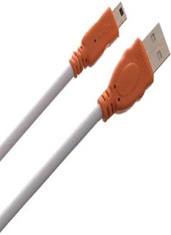 USB TO Mini USB Cable 1.5 M, White&Orange