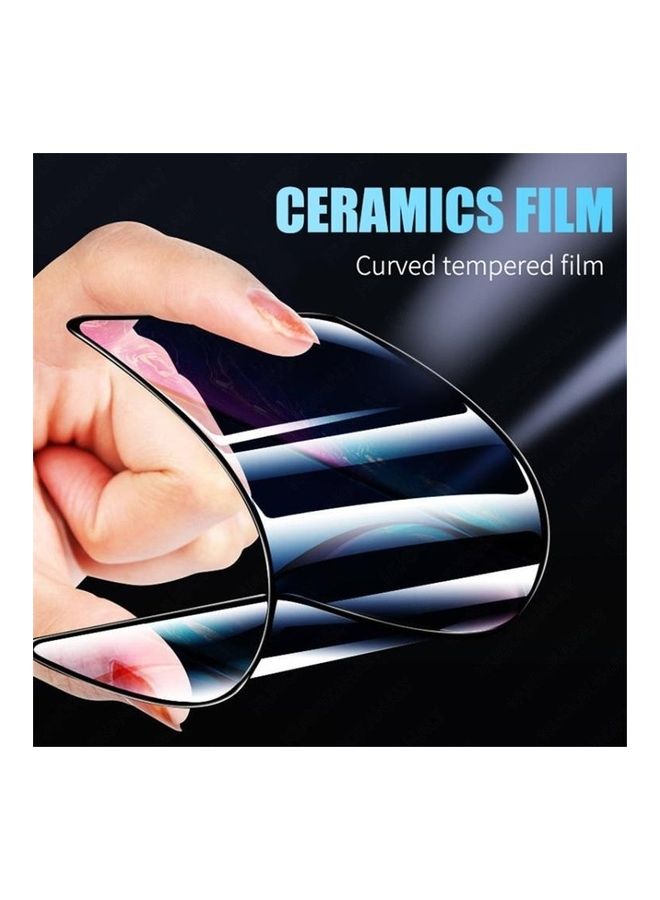 BGM 2.5D Full Cover Ceramics Screen Protector For Samsung Galaxy A01 Clear/Black - Image 3