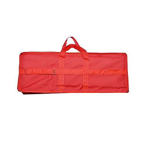 Blueberry KB-10 Padded Gig cover Keyboard Bag Compatible with Casio SA-46, Casio SA-47 & Casio SA-50 Digital Keyboard (Red) - Image 2