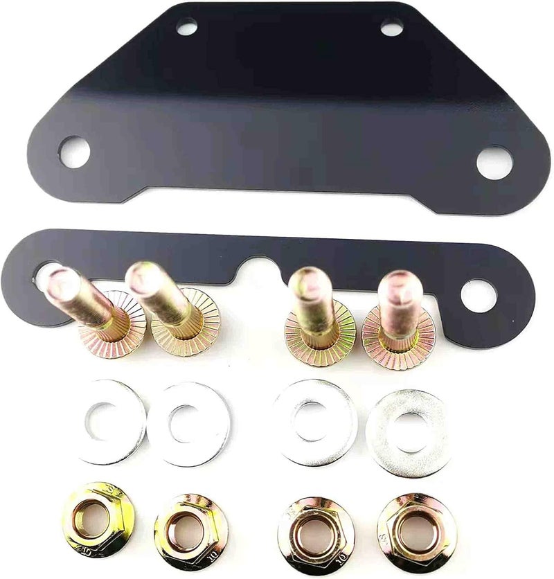 Zxturbi Kawasaki KRX 1000 Front Shock Mount Braces - Laser Cut 304 Stainless Steel - Image 4