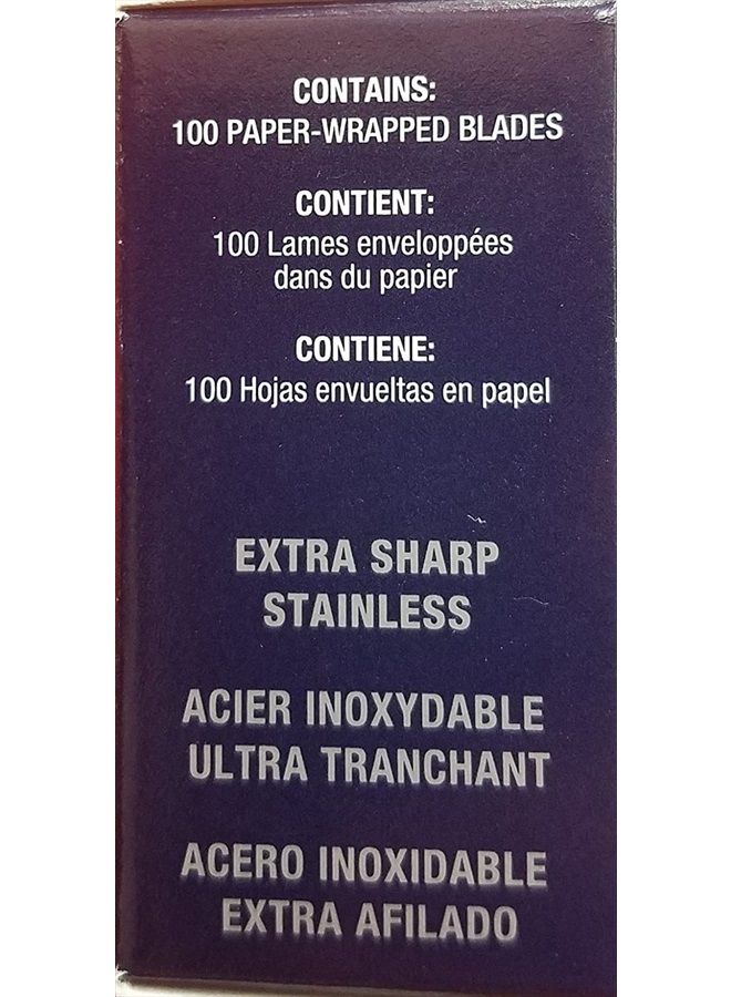 Personna Double Edge Razor Blades in White Wrapper 100 count  - Image 5