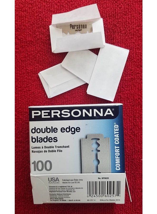 Personna Double Edge Razor Blades in White Wrapper 100 count  - Image 2