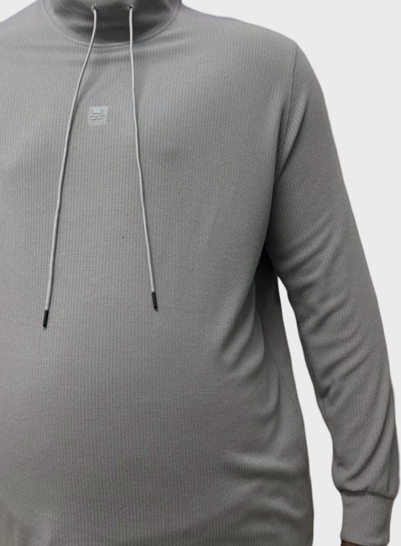 plus size sweater high neck  - Image 2