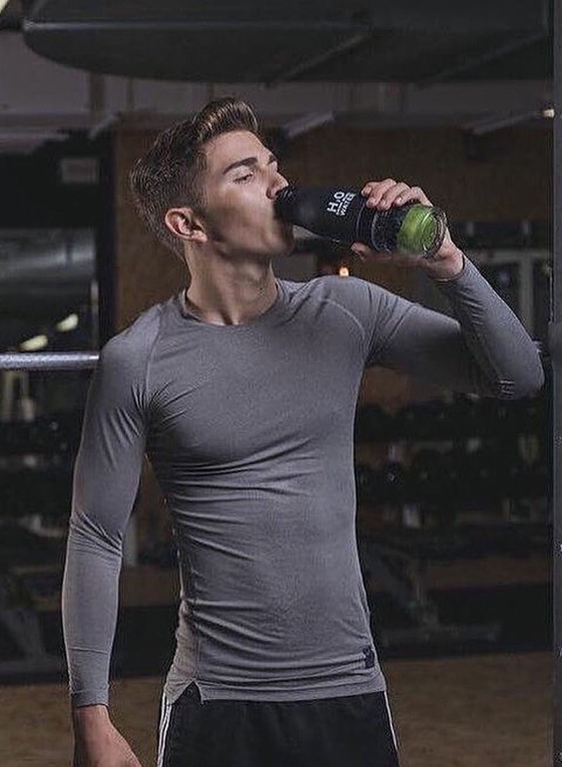 Generic Water Bottle For Healthy and Stylish Lifestyle, Gym Water Bottle, Yoga Workout Water Bottle, Perfect For Detox Water, Healthy Drinks, Fitness, Travel, 650 ml Fruit Infuser Bottle With Carrying Strap  - Image 4