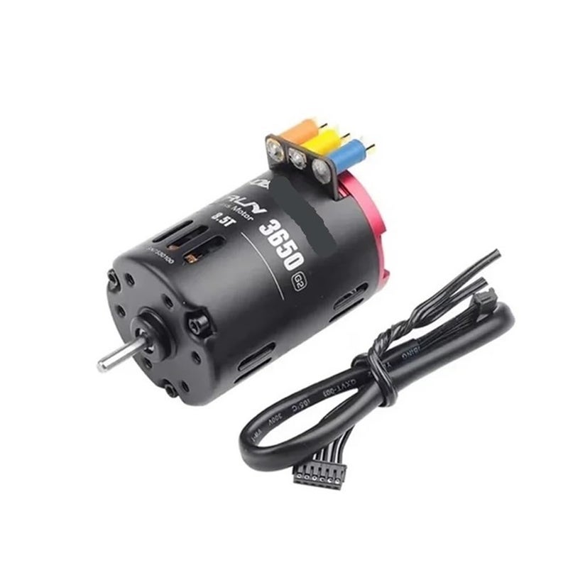 3650SD G2 Sensored Brushless Motor 60A 120A ESC for 1/10 Scale Ground Equipment Mobile Platform Propulsion Unit 1PC(3650SD G2 10.5T)