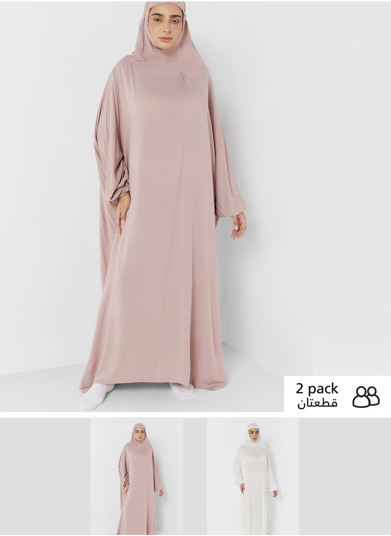 Prayer Dress With Shirred Sleeve Detail - pzsku/Z0E258706F0B035565E6FZ/45/_/1715257210/e447e92a-6e81-4a99-848c-1eeb4a136831