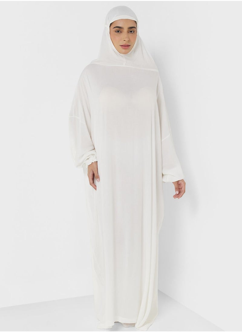 Prayer Dress With Shirred Sleeve Detail - pzsku/Z0E258706F0B035565E6FZ/45/_/1715257217/1f2ba449-4acf-4b01-a898-3e2b22d69080