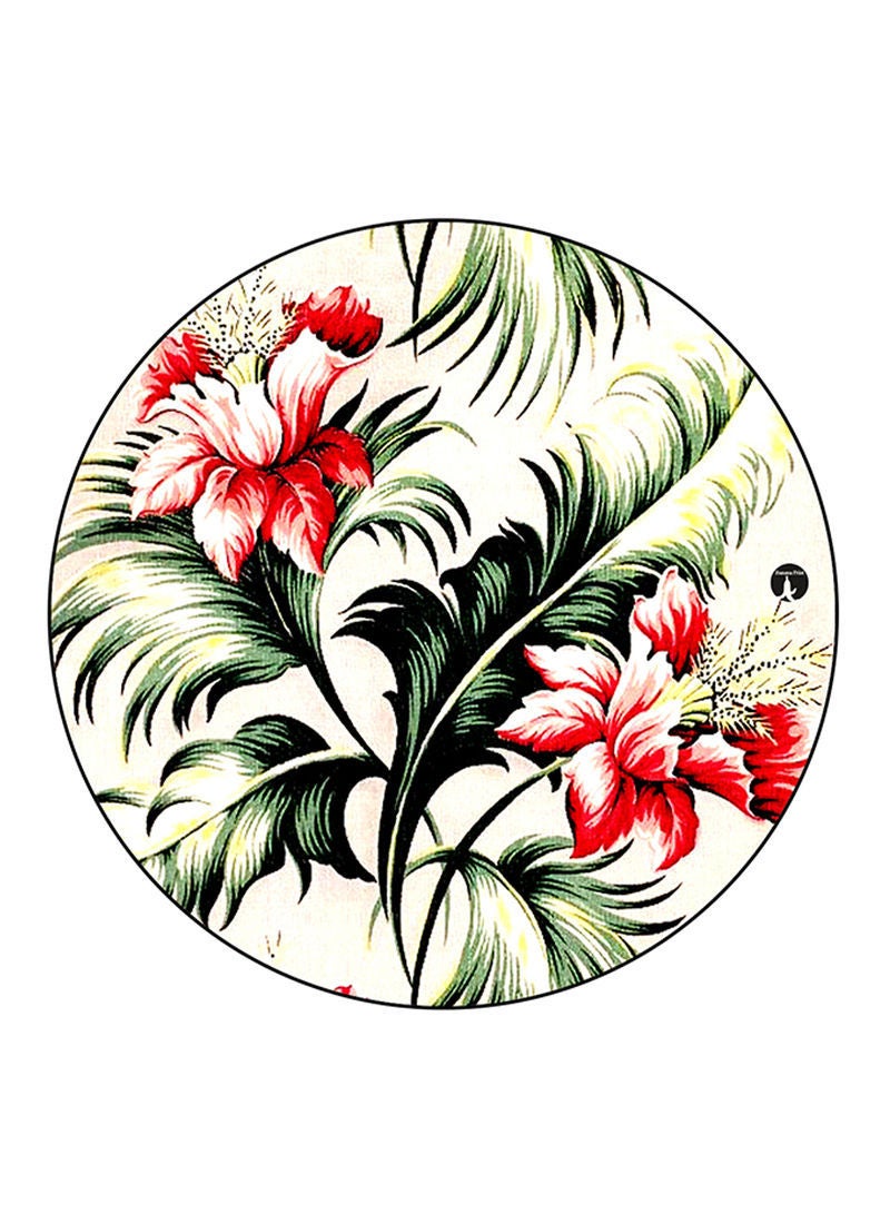 RKN Flowers Printed Mouse Pad  Multicolour