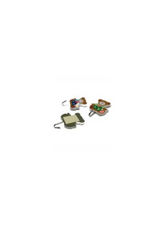 CATANES 3 Pcsy Sticky Hook Bear 6x1.5x7.5 Cm Multicolour  - Image 1