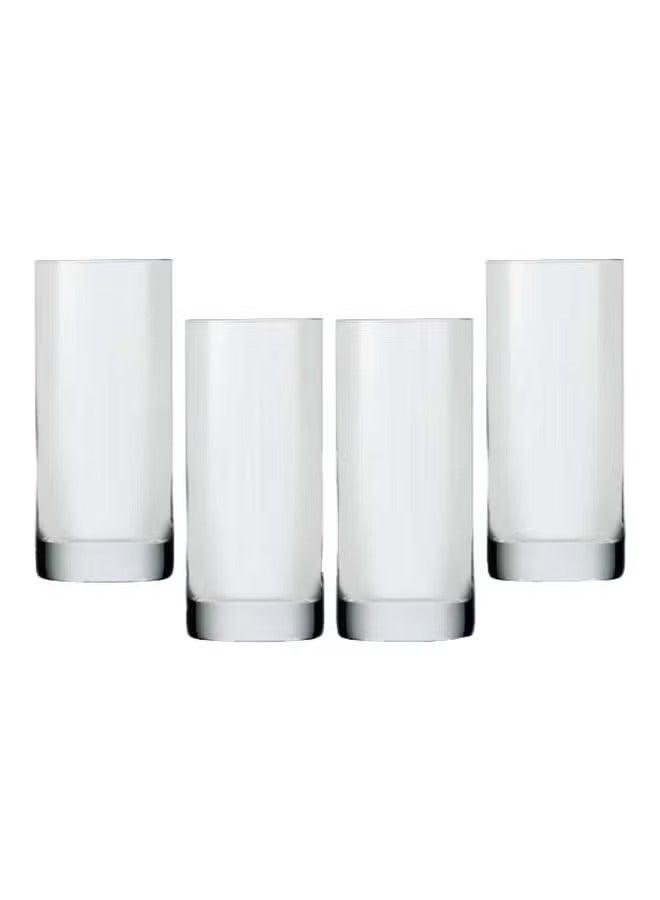 Crystalex Highball Glass Blues 275ml, Crystalline (Pack of 4) - Image 1