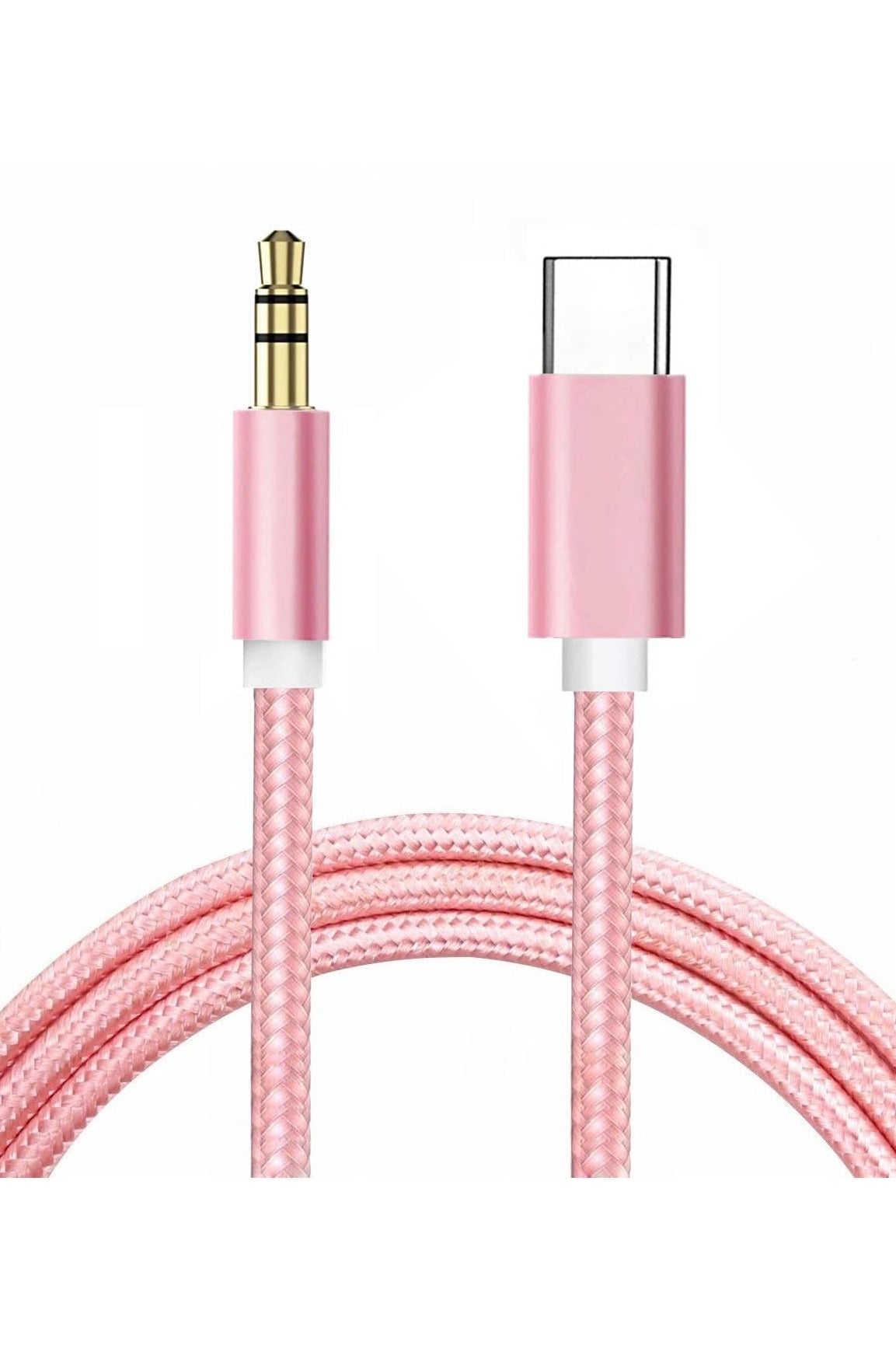 هابل تك HablTech Usb C To 3 Aux Cable For iPhone 16 Pro 16 Pro Max Car Aux Cable For Samsung Gala