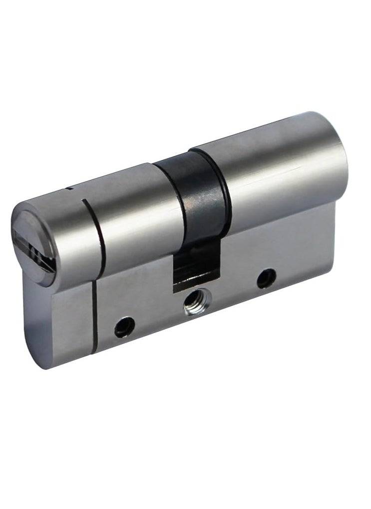 SEP 60mm(30/30) Anti-Snap Euro Door Lock Cylinder, High Security 6 Pin, Brass Body Stainless Steel Bar Enforced Anti-Drill Anti-Pick,Anti-Bump Door Barrel with 5 Keys  - Image 4