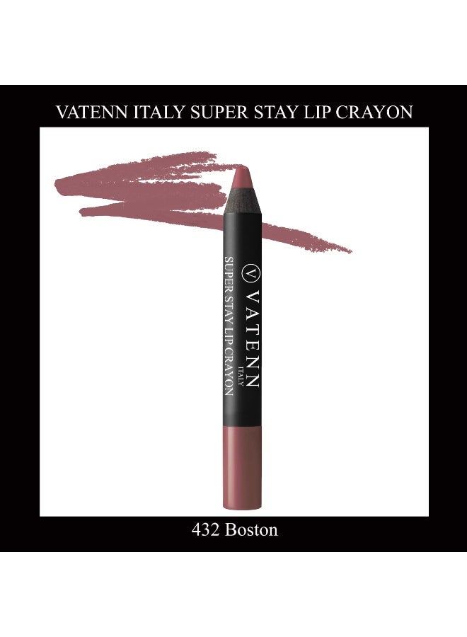 فاتن إيطاليا Super Stay Lip Crayon 432 - Image 1