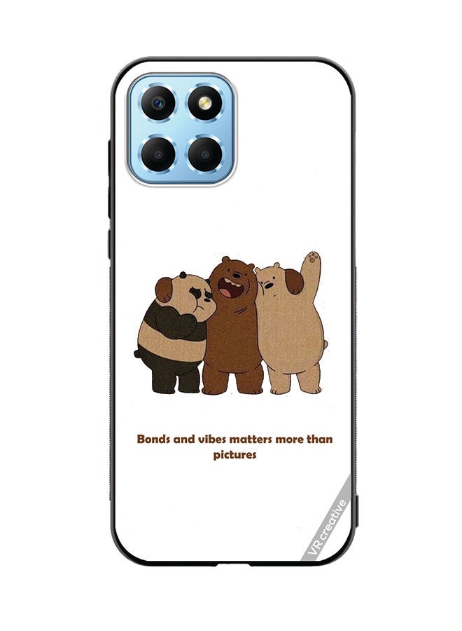 VR CREATIVE Protective Case Cover For Honor X8 5G Bonds And Vibes Matters More Than Pictures Design Multicolour - Image 1