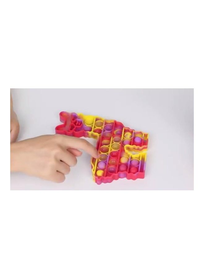 NIBEMINENT Fidget Pop Llama Silicone Bubble Sensory Anxiety Reliever decompression Squeeze Toy 6.3 X 5.5 0.59inch - Image 2