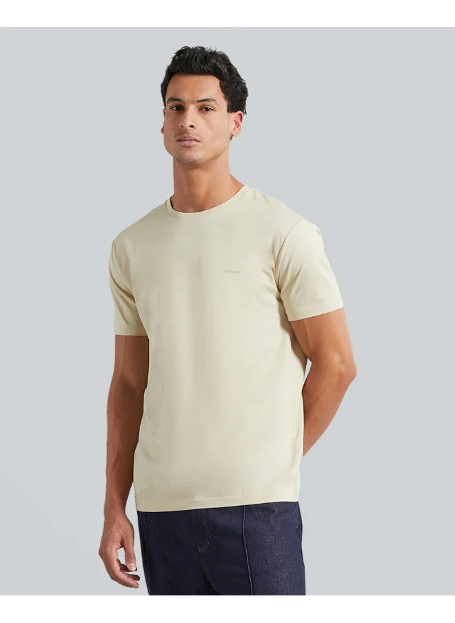 GANT Slim Mercerized Short Sleeve T-Shirt