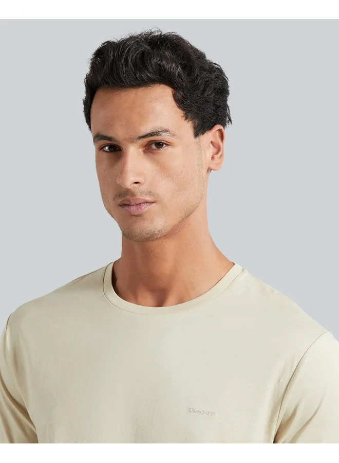 GANT Slim Mercerized Short Sleeve T-Shirt