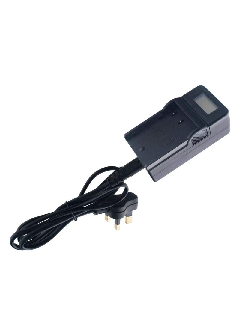 DMK POWER TC1000 LCD Battery Charger for Olympus Li-80B and Konica Minolta NP-900 for Olympus T-100,t-110,x-36 and Konica Minolta DiMAGE E40, E50, KYOCERA EZ4033 etc. Cameras - Image 3