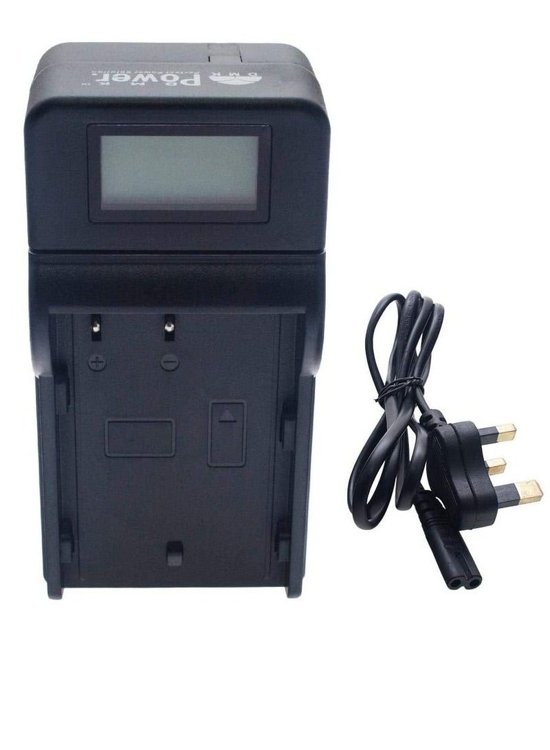 DMK POWER TC1000 LCD Battery Charger for Olympus Li-80B and Konica Minolta NP-900 for Olympus T-100,t-110,x-36 and Konica Minolta DiMAGE E40, E50, KYOCERA EZ4033 etc. Cameras - Image 1