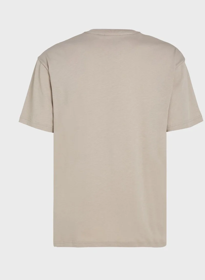CALVIN KLEIN Logo Crew Neck T-Shirt