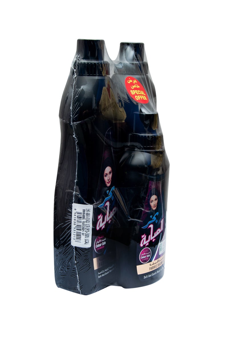 Bahar Abaya Shampoo, Gentle Clean and Fabric Care for Black Abayas, Protects Color and  Softens Fabric(Pack of 2 x 1 L with 500 ml Free) - Image 2