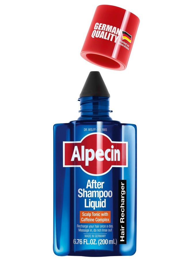 Alpecin Alpecin C1 Caffeine Shampoo 8.45 fl oz + Alpecin After Shampoo Liquid 6.76 fl oz, Men's Natural Hair Growth Shampoo and Scalp Tonic for Thinning Hair  - Image 5