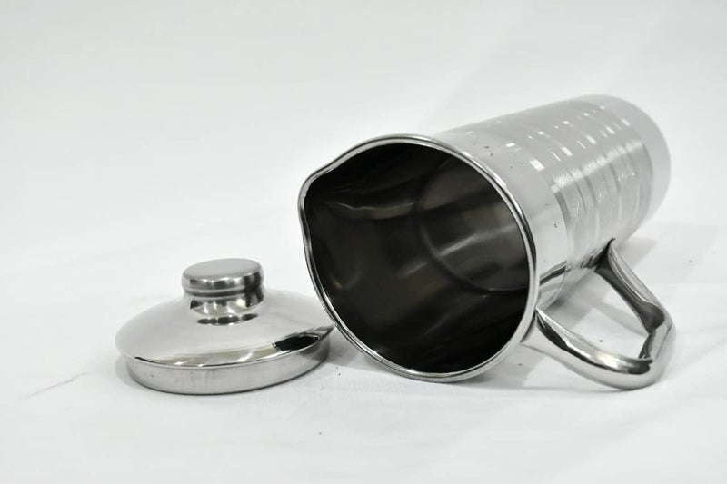 Sonanshi Sonanshi Water Stainless Steel Fridge Jug, Pitcher, Luxury Design, (Capacity 1 Litre)  - Image 2