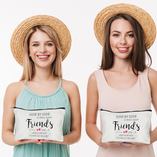 Abbylike 20 Pieces Friends Group Gifts Bulk for Women Friendship Bracelets Makeup Bags Christmas Friendsgiving Long Distance Presents for White Elephant Gifts for Friends Birthday Family Sister - Image 3