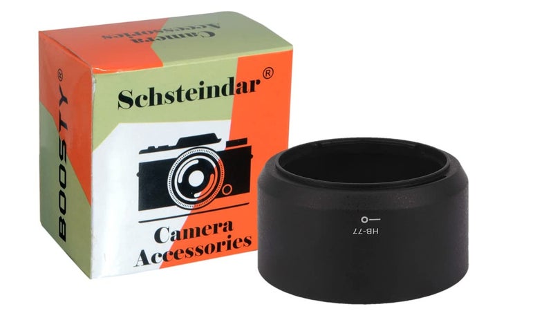 Schsteindar ® Hood & UV Filter for Nikon D3500, D5600, D5300,D5500, D3400, D3300, D7100, D7200, Hood HB 77 & UV Filter 58 mm - Image 2