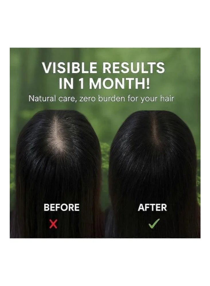 Nature Triangle Shampoo Bar, Nature Seven Green Soap Usman Grass Bar, Calming & Strengthens Hair for Women and Mens - Image 3