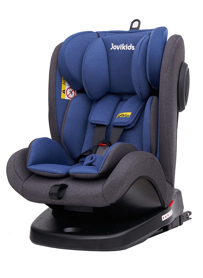 Jovikids - Rotating Angela Safety Baby Car Seat With Isofix And Top Tether, 360 Degree Swivel Child Seat, 0/1/2/3, 0 - 12 Years Old, ECE R44/04, Blue - Image 1