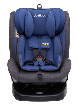 Jovikids Angela All-Ages Convertible Car Seat Group 0/1/2/3 0–12 Years 360° Swivel Rear And Forward Facing Isofix + Top Tether 7-Position Adjustable Headrest 5-Point Harness Blue - pzsku/Z0E274BC279419CE76A83Z/45/1746220446/240a6fe0-6099-40dd-806d-9c6d7f9998d1