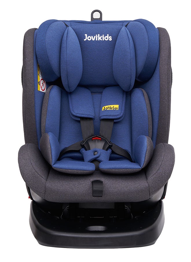 Jovikids - Rotating Angela Safety Baby Car Seat With Isofix And Top Tether, 360 Degree Swivel Child Seat, 0/1/2/3, 0 - 12 Years Old, ECE R44/04, Blue - Image 1