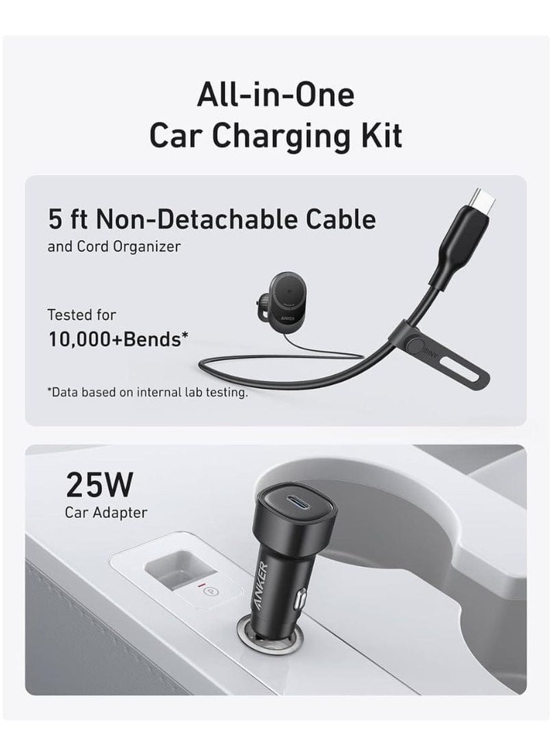Ankery Anker Wireless Car Mount charging MagGo with 25W Car Charger  - Image 4