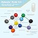 SHRJ 240Pcs Molecular Model Kit Inorganic Atomic Chemistry Element Set Organic Chemical Molecular Structure Model Building Kit Science Teaching Supplies Gifts for Teachers Friends Family Members - Image 4