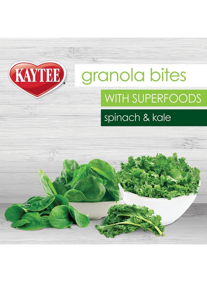 Kaytee Granola Bites with Super Foods Spinach and Kale for Pet Birds, Conure, Cockatiel, Lovebird, Parakeet, Amazon, African Grey, Ecletus, Pionus, Cockatoos and Macaws, 4.50 Ounce (Pack of 1) - Image 3