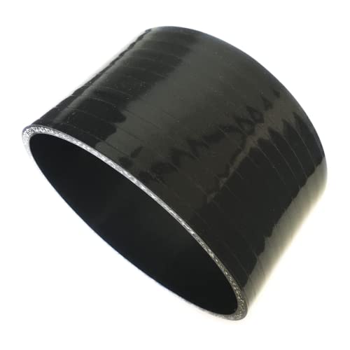 Ticon 5" ID Straight Silicone Hose Coupler, High Temp 4-Ply Reinforced (Qty 1) - 131-12703-0401 - Ticon Industries - Image 1