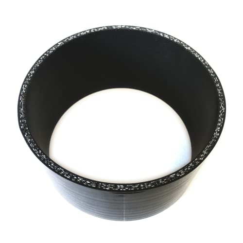 Ticon 5" ID Straight Silicone Hose Coupler, High Temp 4-Ply Reinforced (Qty 1) - 131-12703-0401 - Ticon Industries - Image 2