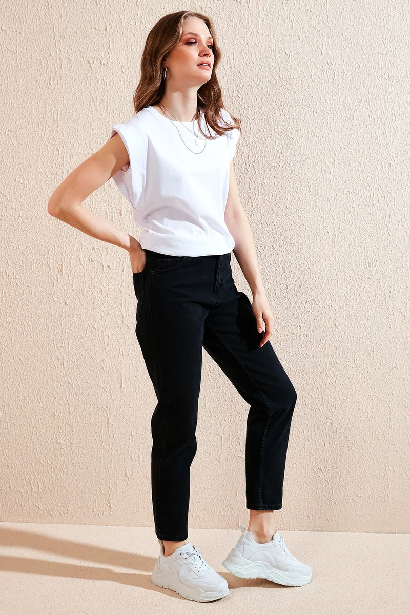 Lela Crew Neck Cotton Tshirt Women's Tshirt 5864019