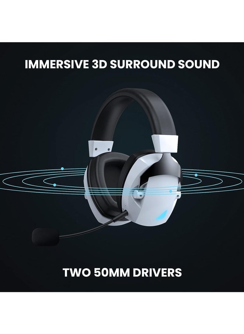 Joshberg - BL100 PRO Wireless Gaming Headset 3 Modes for PC, PS4, PS5, Mac,Switch,Phone,Tablet - Image 1