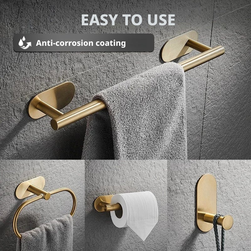 Self-adhesive Bathroom Holder Set - Image 5
