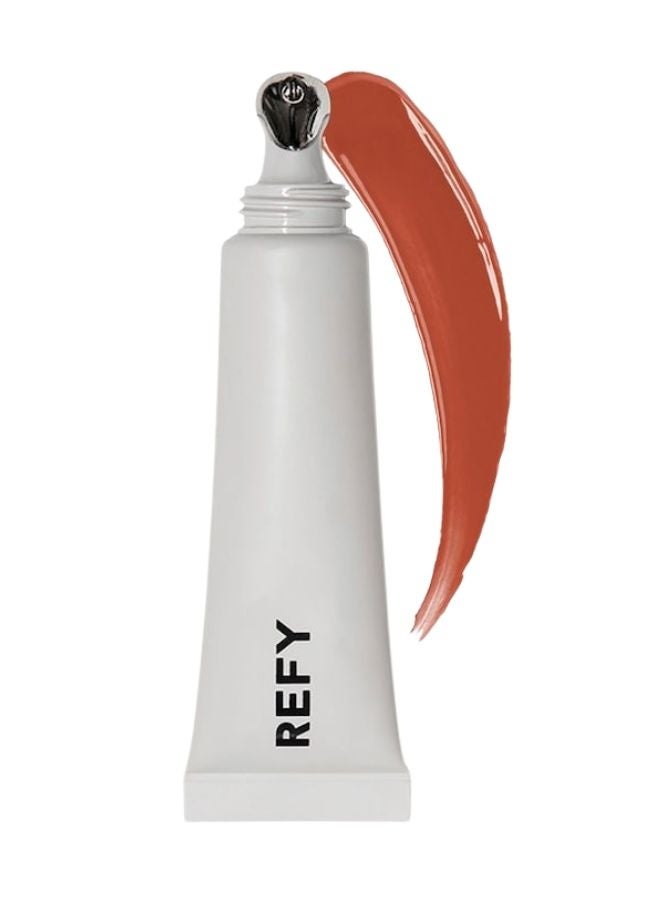 REFY Tinted Lip Gloss – Fawn | Medium Mauve-Brown Shade, Hydrating Buildable Gloss, Sheer-to-Medium Coverage, High-Shine Finish, 13 mL / 0.44 fl oz - Image 1