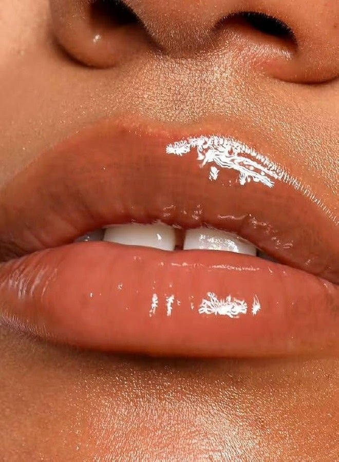 REFY Tinted Lip Gloss – Fawn | Medium Mauve-Brown Shade, Hydrating Buildable Gloss, Sheer-to-Medium Coverage, High-Shine Finish, 13 mL / 0.44 fl oz - Image 4