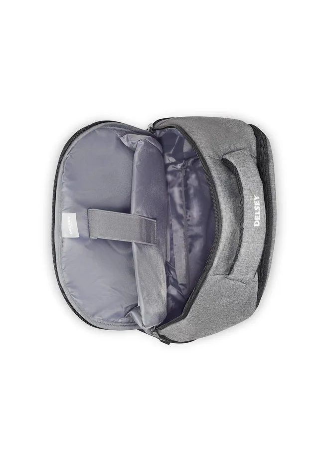 DELSEY Paris Element Voyager 2 Compartment 15.6" Laptop Protection Backpack - Grey