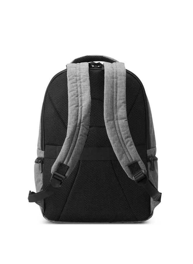 DELSEY Paris Element Voyager 2 Compartment 15.6" Laptop Protection Backpack - Grey