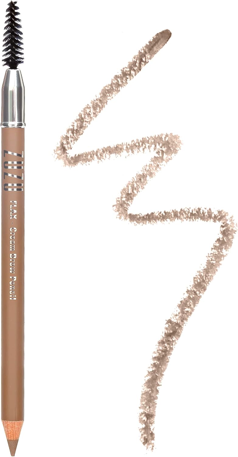 Zuzu Luxe Eyebrow Pencil in Flax - Natural, Vegan, and Cruelty-Free - Image 1
