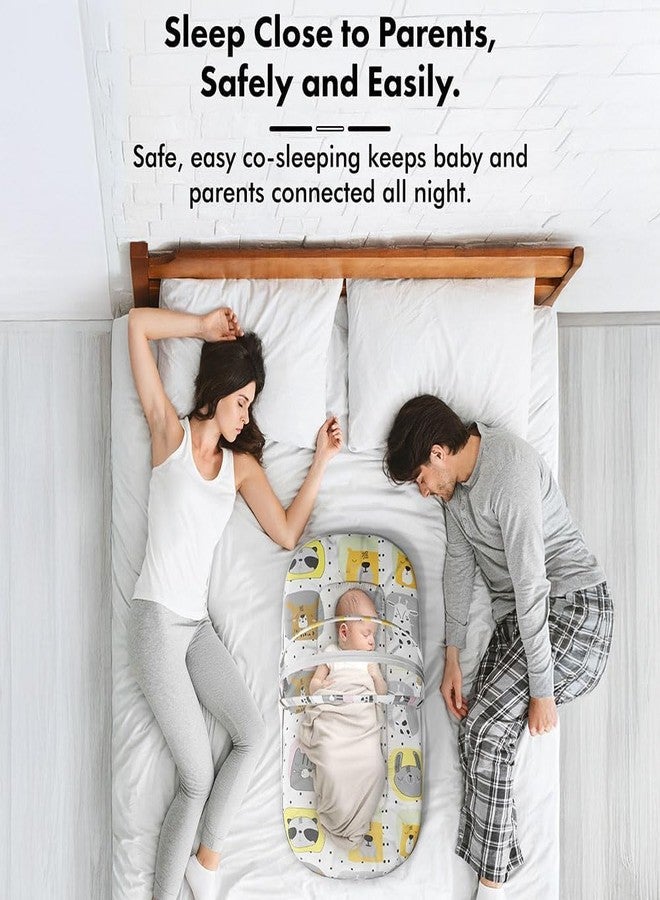 StarAndDaisy 3 in 1 Baby/Mosquito net for Sleeping 0-12 Months- Newborn, Mosquito net for Baby/Soft and Comfortable Bed, Washable Cotton Design for Baby - Image 5