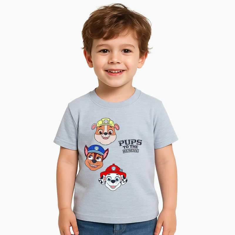 nickelodeon Nickelodeon Pups To The Rescue Kids Boy's Short Sleeve T-Shirt