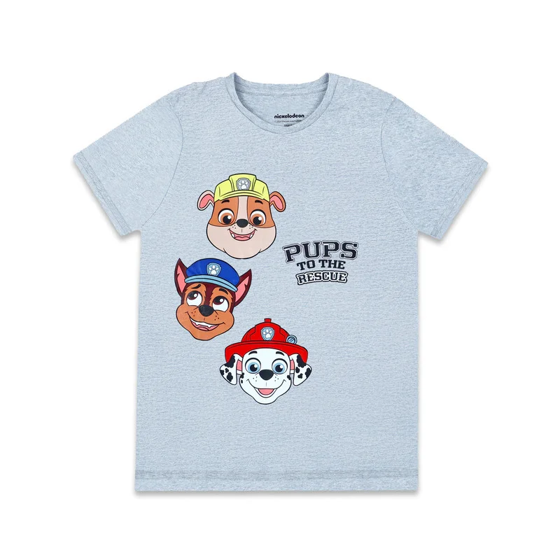 nickelodeon Nickelodeon Pups To The Rescue Kids Boy's Short Sleeve T-Shirt